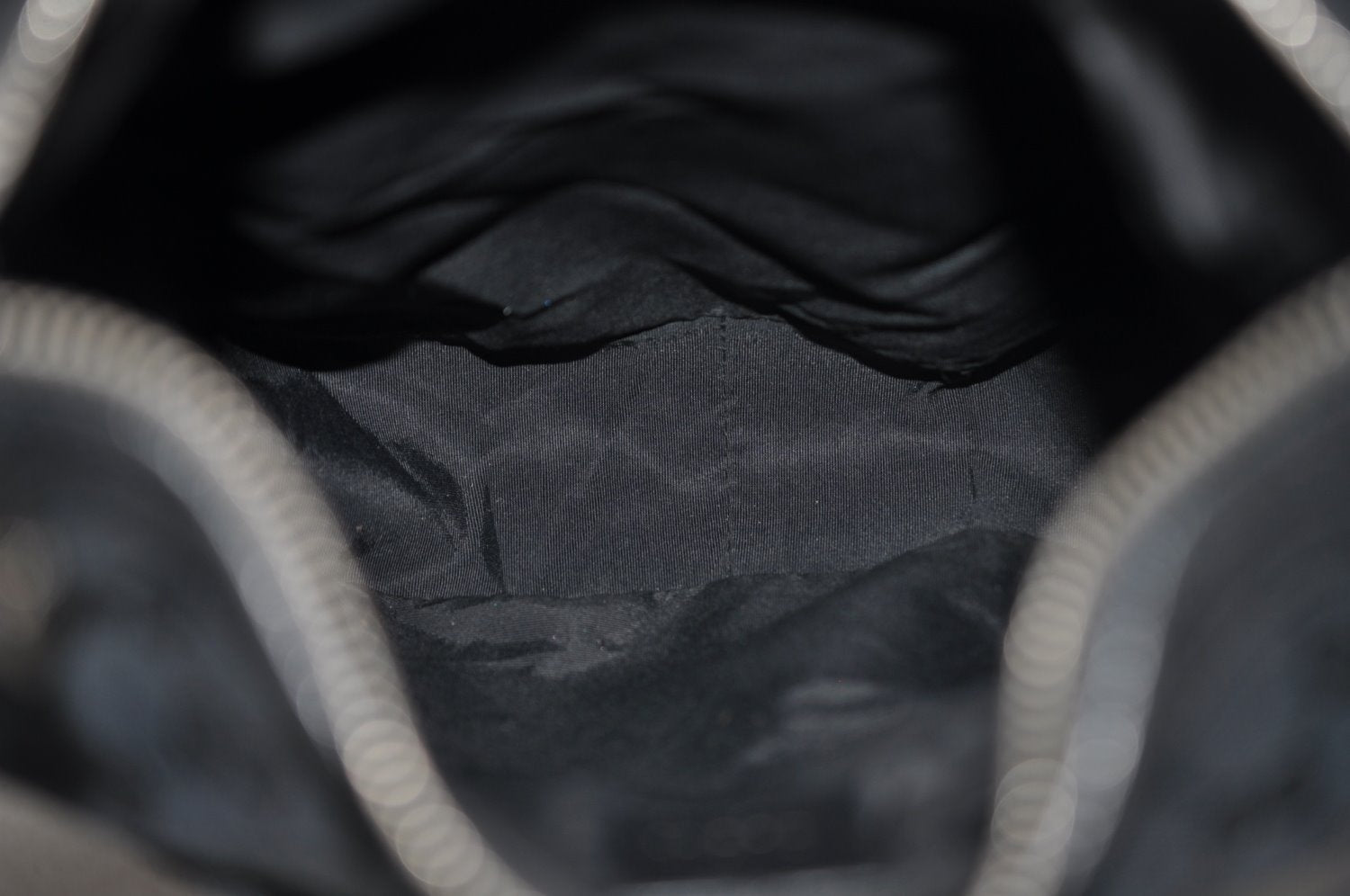 Authentic GUCCI Shoulder Hand Bag Purse GG Canvas Leather 0190537 Black 6315J