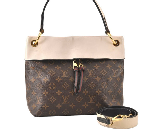 Authentic Louis Vuitton Monogram Tuileries Besace M43576 2Way Shoulder Bag 6315K
