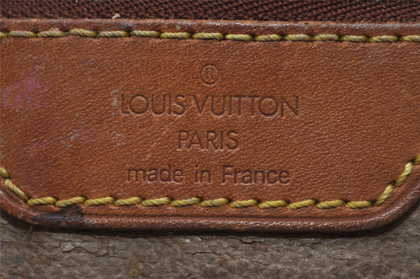 Authentic Louis Vuitton Monogram Bucket GM Shoulder Tote Bag M42236 Junk 6316I