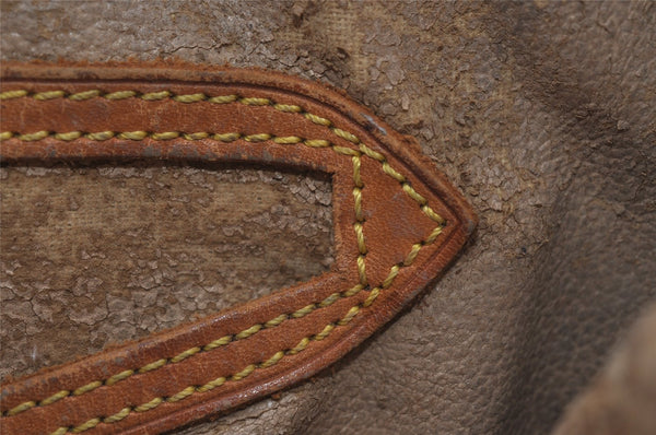 Authentic Louis Vuitton Monogram Bucket GM Shoulder Tote Bag M42236 Junk 6316I