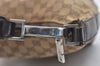 Authentic GUCCI Shoulder Hand Bag Purse GG Canvas Leather 0000602 Brown 6316J