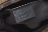 Authentic GUCCI Shoulder Hand Bag Purse GG Canvas Leather 0000602 Brown 6316J