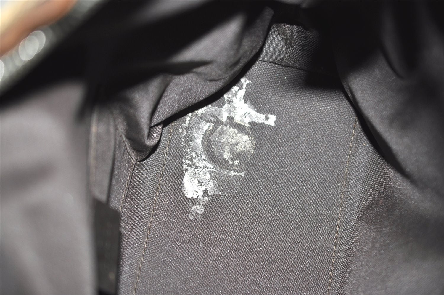 Authentic GUCCI Shoulder Hand Bag Purse GG Canvas Leather 0000602 Brown 6316J