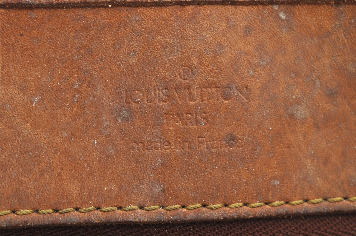 Authentic Louis Vuitton Monogram Bucket PM Shoulder Bag Old Model Junk 6317I