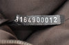 Authentic FENDI Zucca Mamma Baguette Shoulder Bag Canvas Leather Brown 6319I
