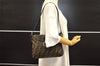 Authentic FENDI Zucca Mamma Baguette Shoulder Bag Canvas Leather Brown 6319I