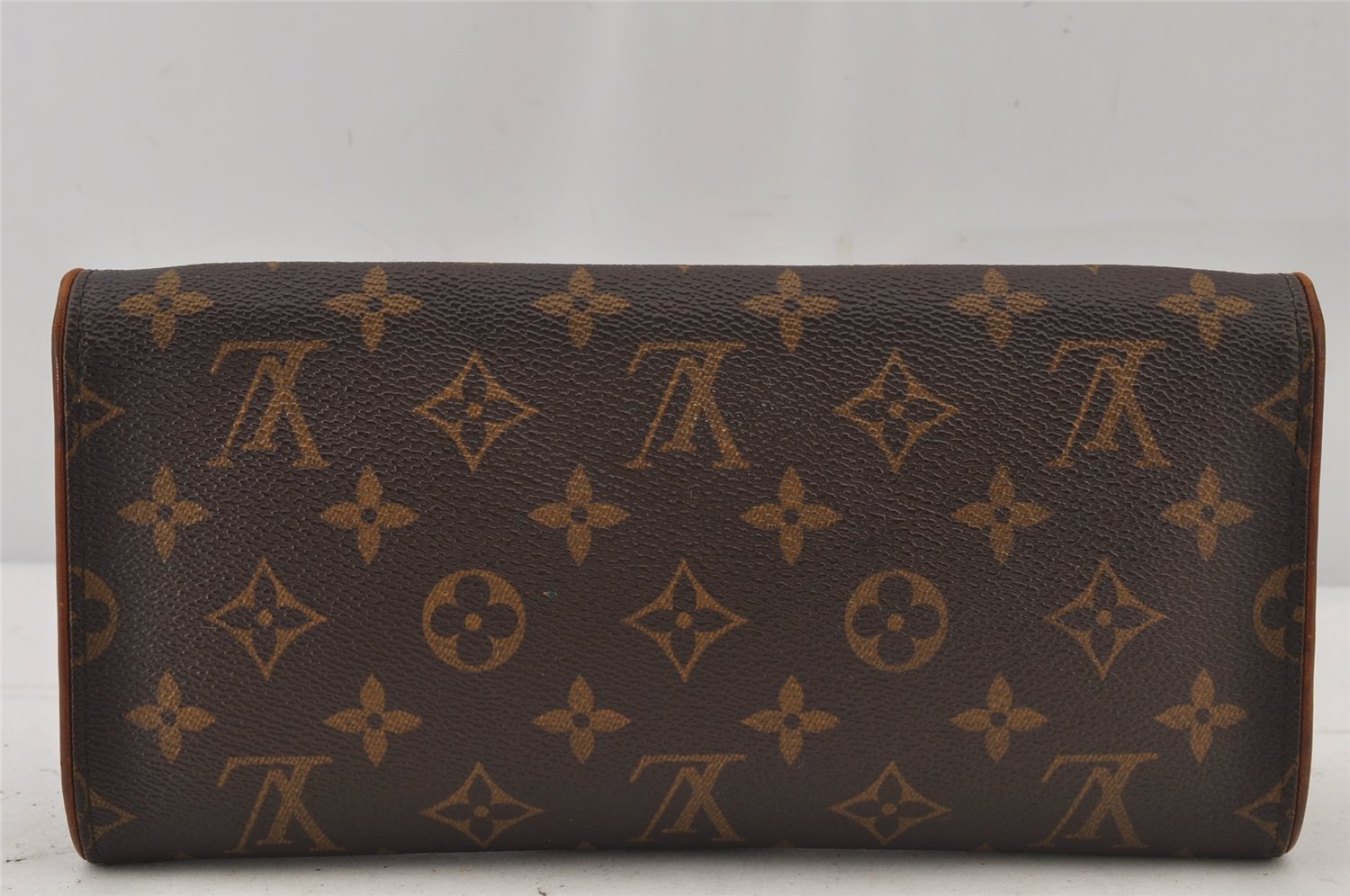 Authentic Louis Vuitton Monogram Pochette Twin GM Shoulder Bag M51852 LV 6319J