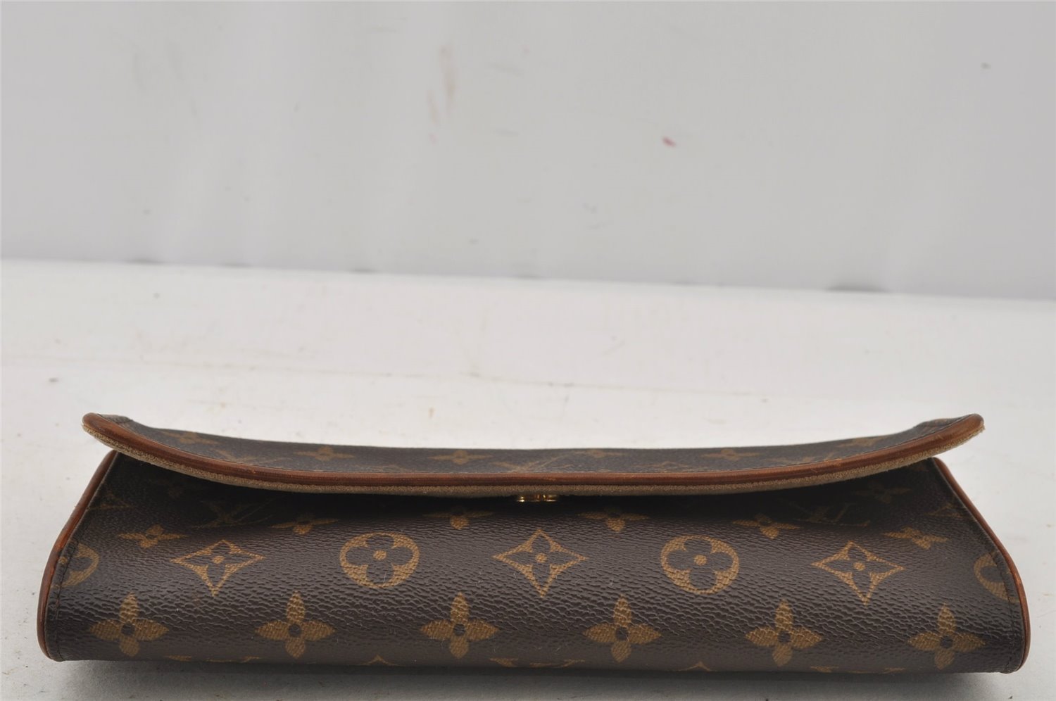 Authentic Louis Vuitton Monogram Pochette Twin GM Shoulder Bag M51852 LV 6319J