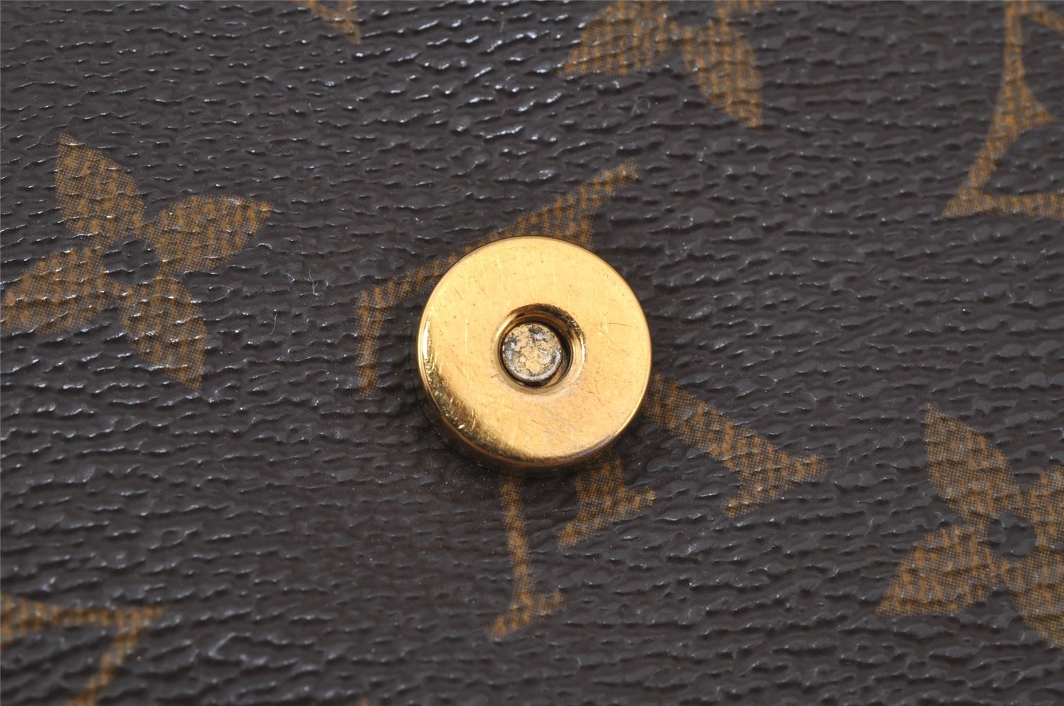 Authentic Louis Vuitton Monogram Pochette Twin GM Shoulder Bag M51852 LV 6319J