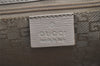Authentic GUCCI Jackie Shoulder Hand Bag Purse Leather 0021067 Light Gray 6320I