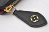 Authentic Louis Vuitton Taurillon Portefeuille Comet Wallet M63102 Black 6320K