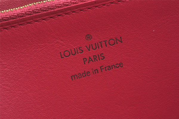 Authentic Louis Vuitton Taurillon Portefeuille Comet Wallet M63102 Black 6320K