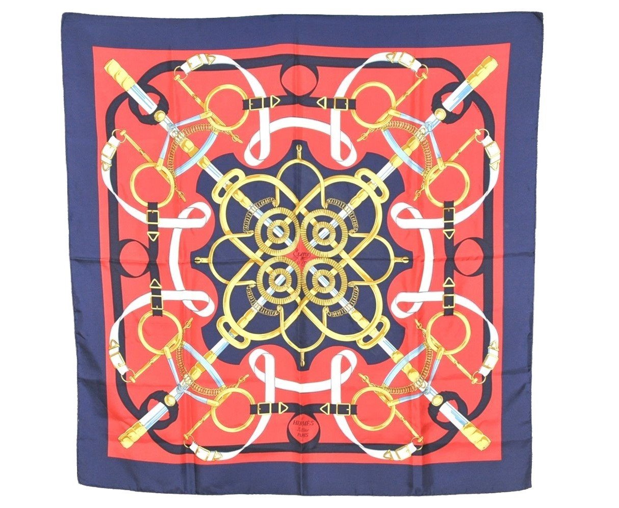 Authentic HERMES Carre 90 Scarf 