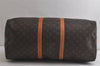 Authentic Louis Vuitton Monogram Keepall Bandouliere 55 M41414 Boston Bag 6322K