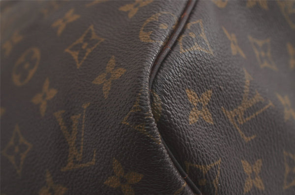 Authentic Louis Vuitton Monogram Keepall Bandouliere 55 M41414 Boston Bag 6322K