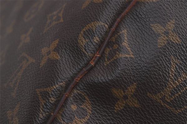 Authentic Louis Vuitton Monogram Keepall Bandouliere 55 M41414 Boston Bag 6322K