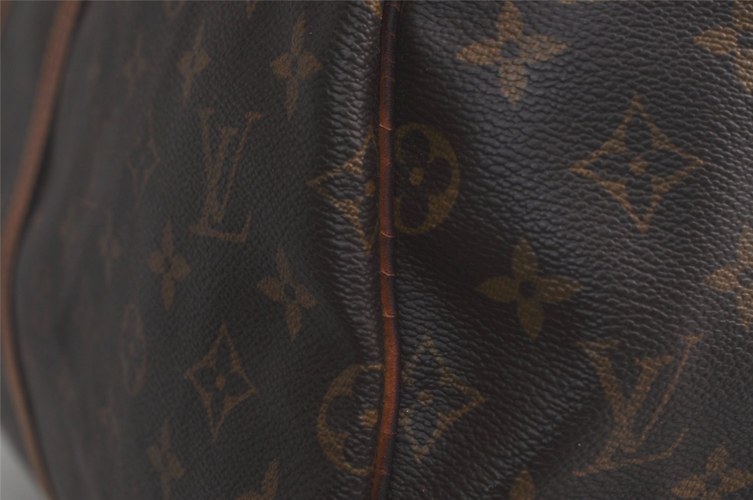 Authentic Louis Vuitton Monogram Keepall Bandouliere 55 M41414 Boston Bag 6322K