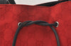 Authentic GUCCI Vintage Shoulder Tote Bag GG Canvas Leather 0021053 Red 6323J