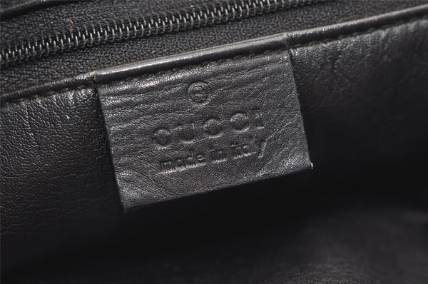 Authentic GUCCI Vintage Shoulder Tote Bag GG Canvas Leather 0021053 Red 6323J