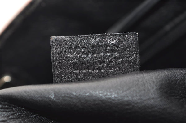 Authentic GUCCI Vintage Shoulder Tote Bag GG Canvas Leather 0021053 Red 6323J