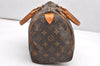 Authentic Louis Vuitton Monogram Speedy 25 Boston Hand Bag M41528 LV 6323K