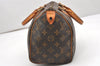 Authentic Louis Vuitton Monogram Speedy 25 Boston Hand Bag M41528 LV 6323K