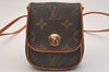 Authentic Louis Vuitton Monogram Pochette Cancun Hand Pouch M60018 LV 6324J