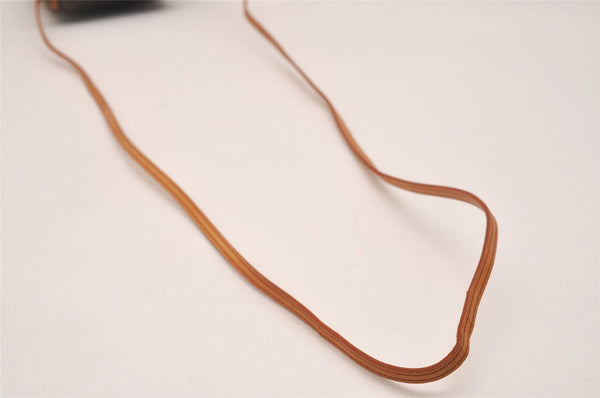 Authentic Louis Vuitton Monogram Pochette Cancun Hand Pouch M60018 LV 6324J