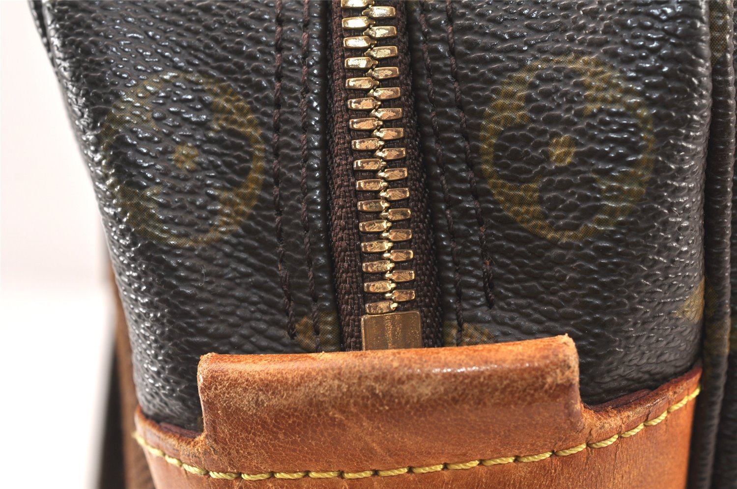 Authentic Louis Vuitton Monogram Sac Bosphore 2Way Hand Bag M40043 LV 6324K