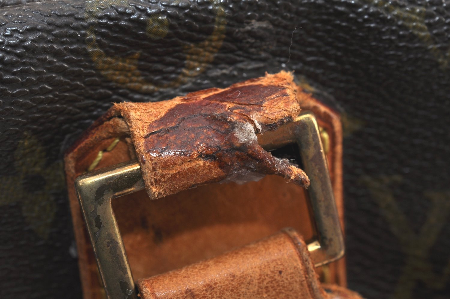 Authentic Louis Vuitton Monogram Sac Bosphore 2Way Hand Bag M40043 LV 6324K