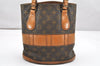 Authentic Louis Vuitton Monogram Bucket PM Shoulder Bag USA Old Model LV 6325K
