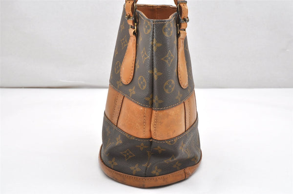 Authentic Louis Vuitton Monogram Bucket PM Shoulder Bag USA Old Model LV 6325K