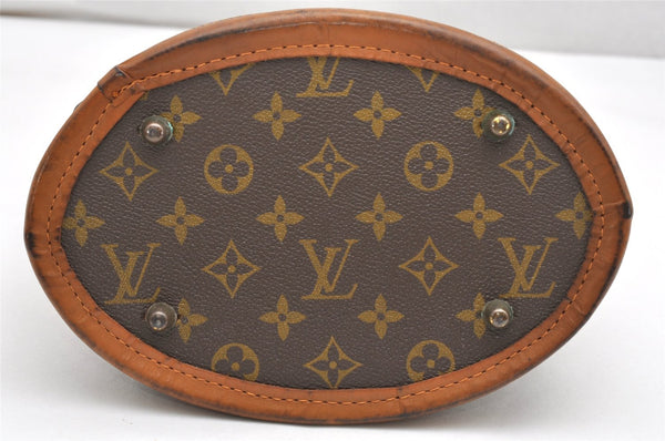 Authentic Louis Vuitton Monogram Bucket PM Shoulder Bag USA Old Model LV 6325K