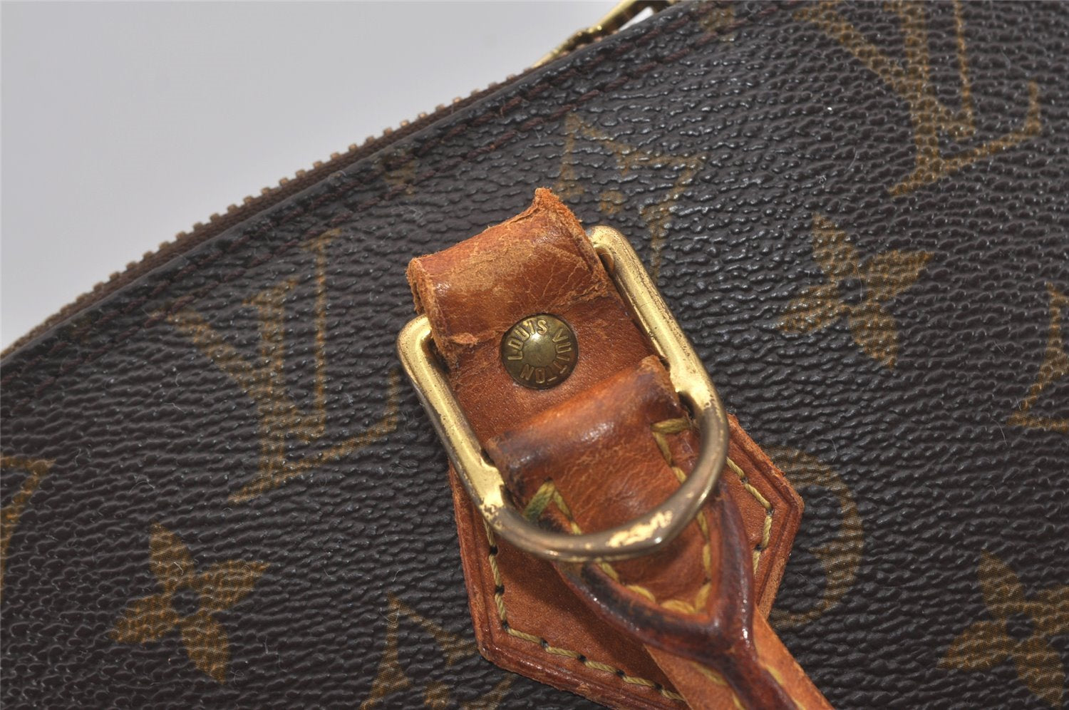 Authentic Louis Vuitton Monogram Alma Hand Bag Purse M51130 LV 6326I