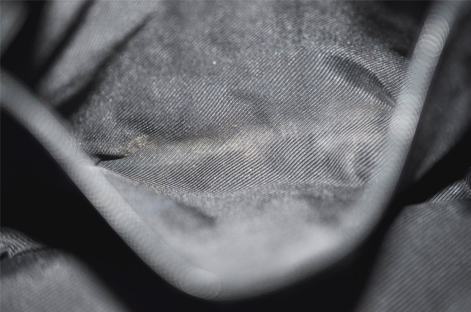 Authentic GUCCI Vintage Shoulder Tote Bag GG Canvas Leather 0021099 Black 6326J