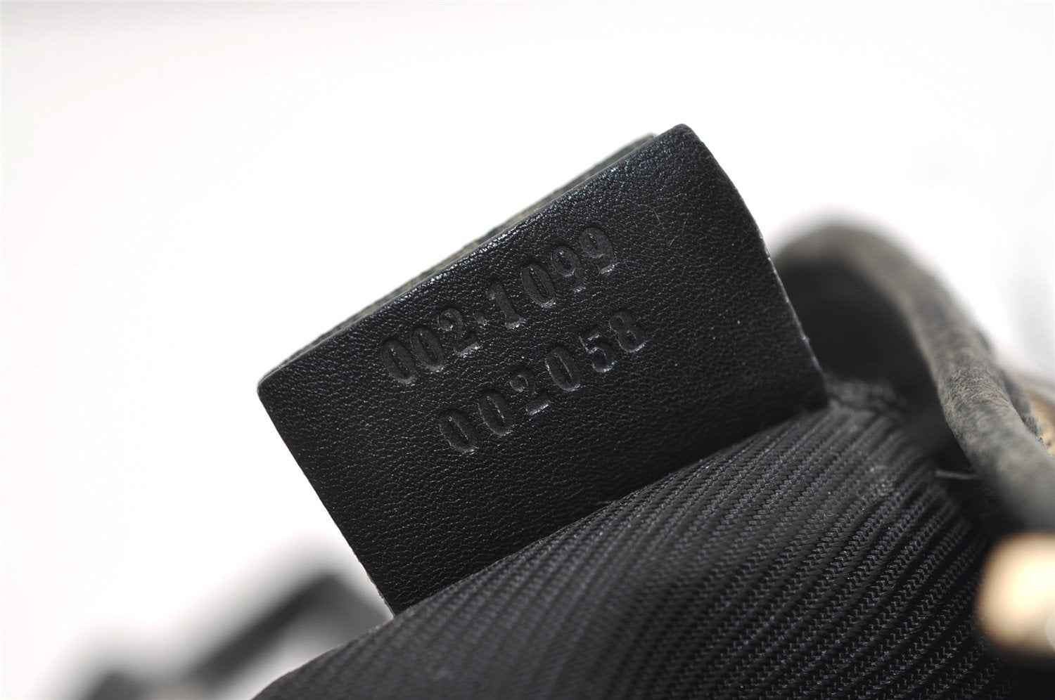 Authentic GUCCI Vintage Shoulder Tote Bag GG Canvas Leather 0021099 Black 6326J