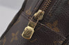 Auth Louis Vuitton Monogram Trousse Toilette 28 Clutch Hand Bag M47522 LV 6327J