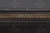 Auth Louis Vuitton Monogram Trousse Toilette 28 Clutch Hand Bag M47522 LV 6327J