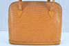 Authentic Louis Vuitton Epi Russac Shoulder Tote Bag Yellow M52289 LV 6329F