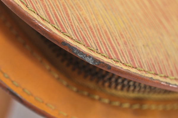 Authentic Louis Vuitton Epi Russac Shoulder Tote Bag Yellow M52289 LV 6329F