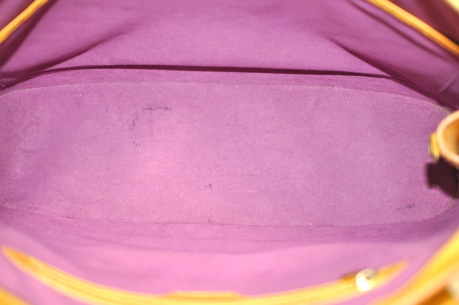 Authentic Louis Vuitton Epi Russac Shoulder Tote Bag Yellow M52289 LV 6329F