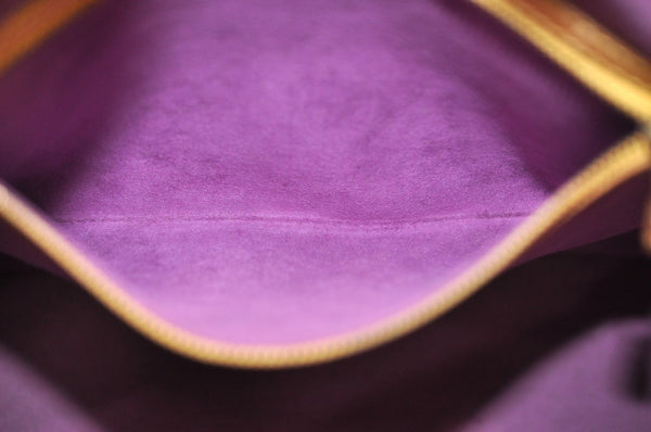 Authentic Louis Vuitton Epi Russac Shoulder Tote Bag Yellow M52289 LV 6329F