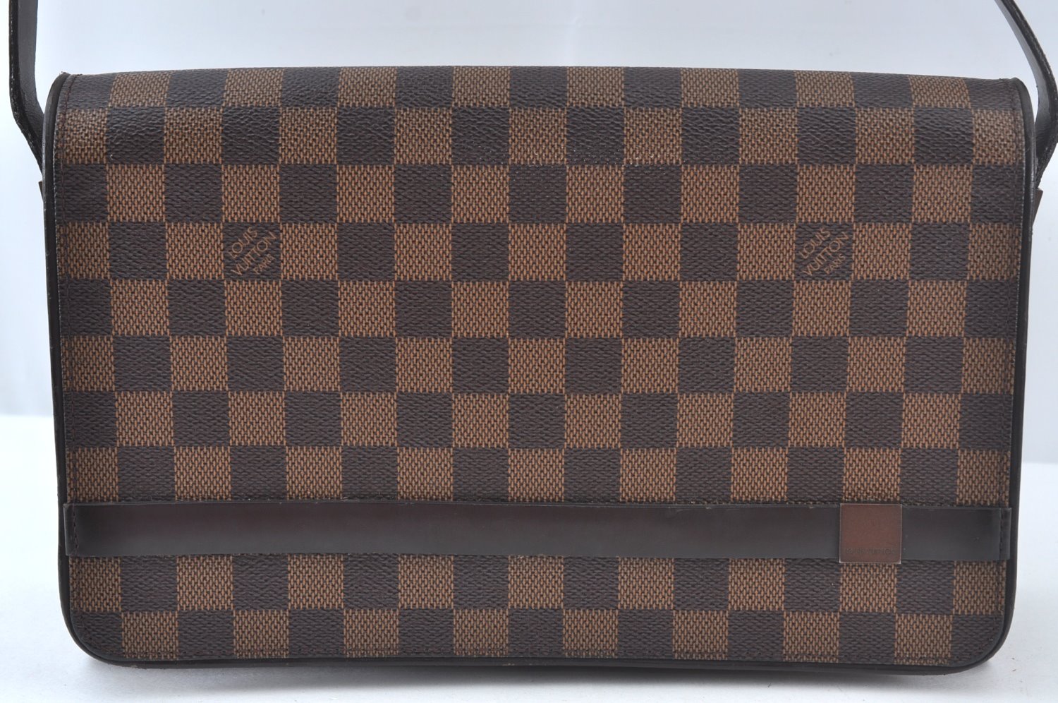 Authentic Louis Vuitton Damier Tribeca Long Shoulder Hand Bag N51160 LV 6329J