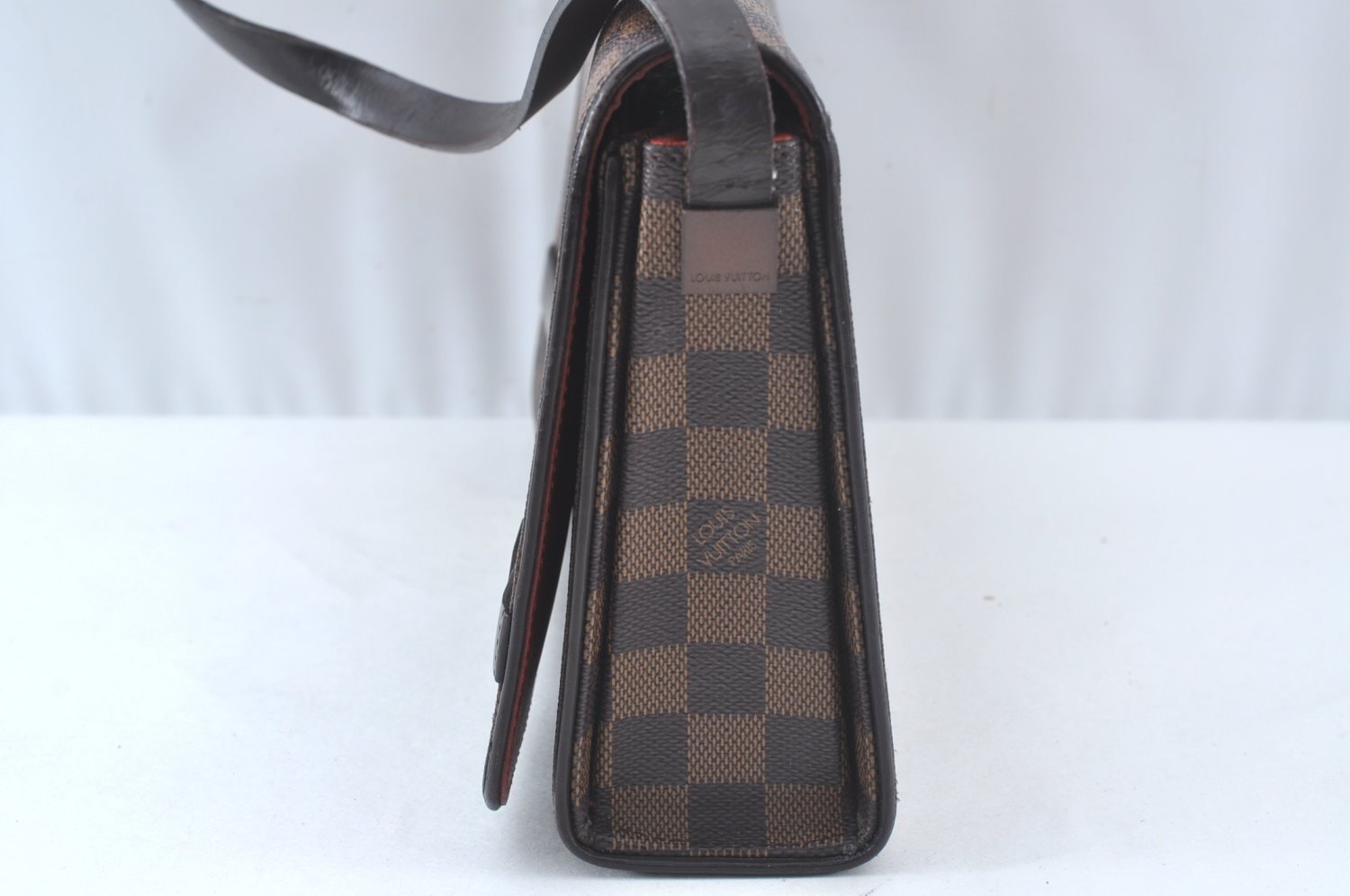 Authentic Louis Vuitton Damier Tribeca Long Shoulder Hand Bag N51160 LV 6329J