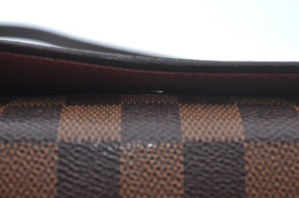 Authentic Louis Vuitton Damier Tribeca Long Shoulder Hand Bag N51160 LV 6329J