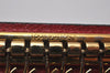 Auth Louis Vuitton Monogram Empreinte Multicles 6 Key Case Red M63708 Box 6331I