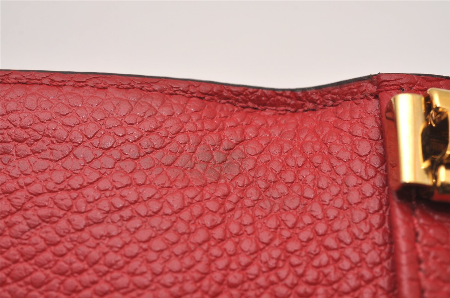 Auth Louis Vuitton Monogram Empreinte Multicles 6 Key Case Red M63708 Box 6331I