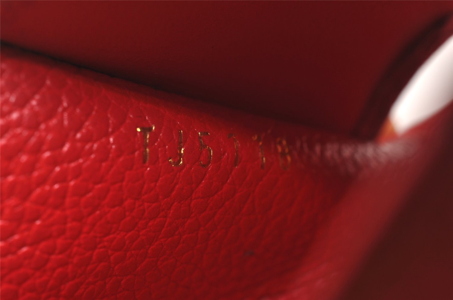 Auth Louis Vuitton Monogram Empreinte Multicles 6 Key Case Red M63708 Box 6331I