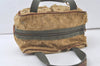 Authentic Louis Vuitton Monogram Denim Jasmine Hand Bag M95772 Khaki 6331K