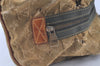 Authentic Louis Vuitton Monogram Denim Jasmine Hand Bag M95772 Khaki 6331K